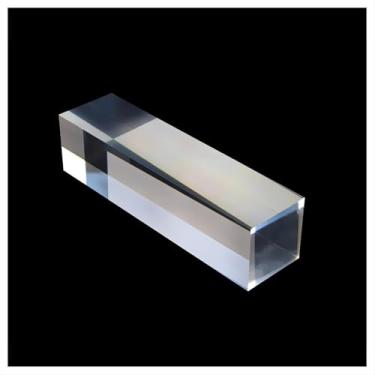 Imagem de Bloco De Exibição De Cubo Acrílico Transparente, Bloco De Exibição De Acrílico Cubo Transparente Sólido Figuras Reutilizáveis Blocos De Exibição Colecionáveis P, 4*4*20Cm