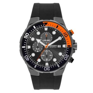 Imagem de Relógio Masculino Orient Solartech Bisel Bicolor Exclusivo, Preto