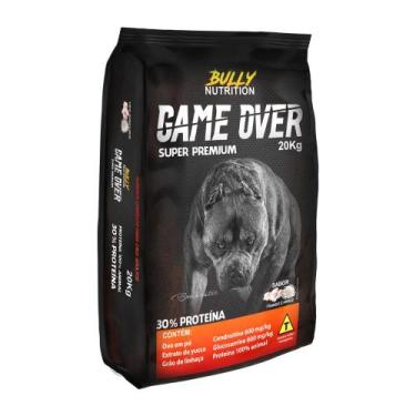 Imagem de Ração Completa Para Cães Adulto Todas as Raças Game Over 20Kg  Força e