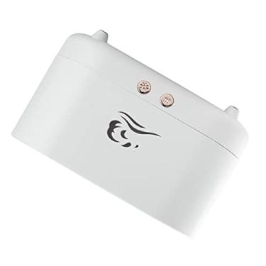 Imagem de GLOGLOW Purificadores de Ar HEPA Difusor de Chama, Aliviando Os Difusores de Aromaterapia do Ar Umidificador de Umidificador Automático Off Atomizing Desfrutar de óleos Repousantes Nan (Branco)