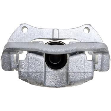 Imagem de ACDelco Conjunto profissional de pinça de freio a disco frontal do lado do passageiro 18R12728C com pastilhas de cerâmica (revestido) remanufaturado