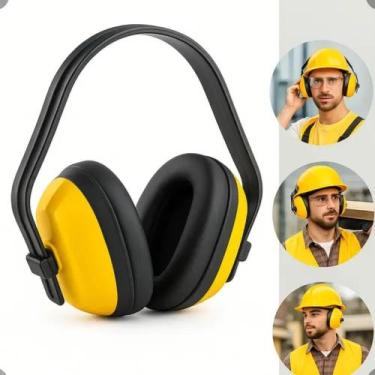 Imagem de  Protetor Auditivo Abafador de Ruídos Tipo Concha 10 dB - Bomvink