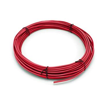 Imagem de Fio THHN vermelho – 14 AWG – 3 metros – Fio de aterramento de cobre sólido, feito com orgulho nos EUA – Sinal de TV de satélite com proteção contra o solo – Antena externa com revestimento UV