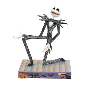 Imagem de Enesco Disney Traditions por Jim Shore O Estranho Mundo de Jack Skellington - Estatueta de Jack Skellington - Estatuetas Colecionáveis Disney Halloween Pintadas à Mão Estátua de Decoração de Casa, 10