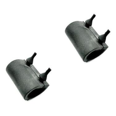 Imagem de Par Batente Tampao Traseiro Porta Malas Fiat Novo Uno 2pcs