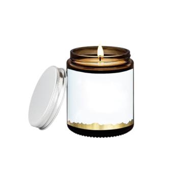 Imagem de Vela de presente de aniversário, vela Violetfox Jar com palavras ocultas, feita à mão, cera de soja natural, vela perfumada, novidade divertida, presente exclusivo para irmãs, melhores amigas