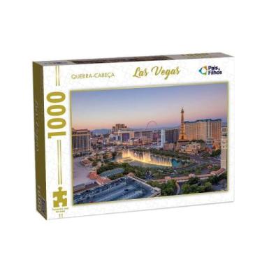 Imagem de Quebracabeça Premium Las Vegas 1000 Peças Puzzle Jogo De MontarPais Fi