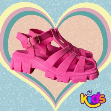 Imagem de Sandália Infantil Menina Fisherman Aranha Tratorada Lançamento - Louis