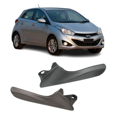 Imagem de Par Gatilho Puxador Da Maçaneta Interna Hb20 Sedan 2014 2015