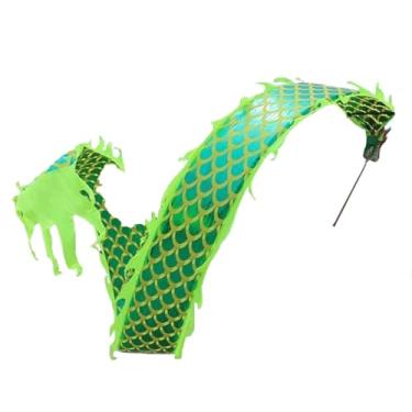 Imagem de Fita quadrada de dança de dragão chinês, com cabeça de dragão 3D e balanço de corda, perfeita para fitness ao ar livre e adereços de desempenho de atividades culturais (8 m)