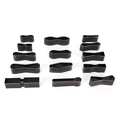 Imagem de Ymiko Conjunto de Ponche de Buraco de Couro, Perfurador de Orifício de Cinto de Alto Carbono para Couro Com 15 Pcs de para Artesanato de