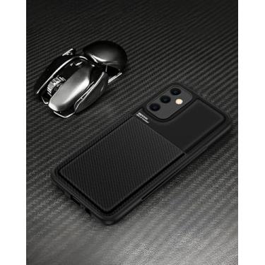 Imagem de Capa para Samsung Galaxy A53 5G, capa protetora de camada dupla resistente à prova de choque e resistente, traseira texturizada antiderrapante, capa para A53 5G-6,5 polegadas, preta