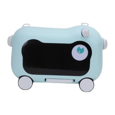 Imagem de Asixxsix Kids Ride On Suitcase, PP ABS Multi Functional Large Capacity Airline Travel Suitcase com 2 Handle, Strap, Scooter Baggage for Children Travel, Boys Girls Ages 2-15 Years (Lago)