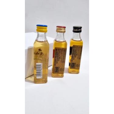 Imagem de Kit Miniaturas Johnnie Walker Red Label, Black label e Blonde 50ml