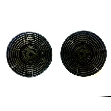 Imagem de Winflo Filtros de carbono/carvão (conjunto de 2) para opção sem dutos/sem ventilação, fácil instalação e substituição para exaustores WINFLO Only C Series