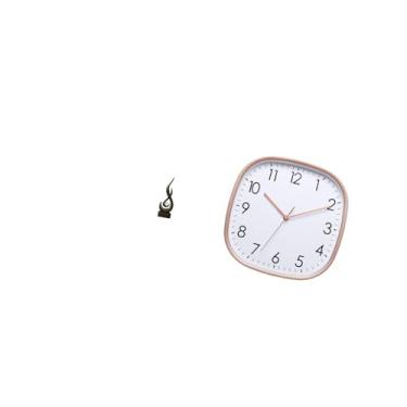 Imagem de Fenteer Escultura de Relógio Moderna em Resina com Arte em Forma de para Sala de Estar, Sala de Jantar, Casa, Academia, Armário, Ornamento Vintage para