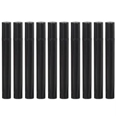 Imagem de Mini frasco spray conveniente, pacote com 10 mini frascos de spray de plástico de 5 ml vazio, frasco de perfume recarregável de névoa fina, atomizador de perfume, recipientes pequenos de amostra