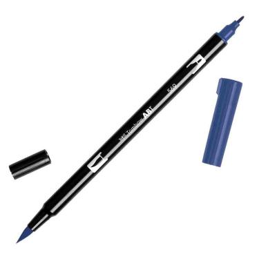Imagem de Caneta Marcador Artístico Dual Brush Tombow 569 Jet Blue
