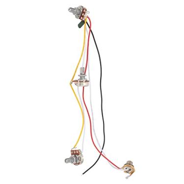Imagem de Zhjvihx Chicote DE Fiação DE Baido, Liga DE Redução DE Ruítão Leve B250K A250K FIAÇÃO DE Guitarra Elétrica para Substituição