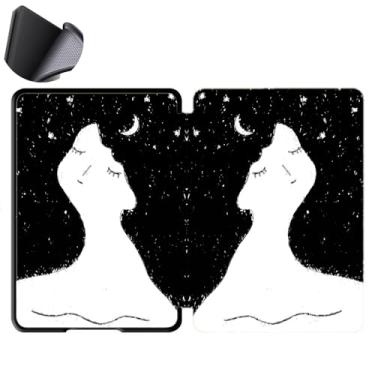 Imagem de Yzlvigrous Capa para Kindle Paperwhite 12th/Coloroft Signature Edition 1ª Geração 2024, Tampa Traseira de TPU Macia de 7 Polegadas com Sono/despertar Automático, Modelo: SA569P/SA568B/SA59CP