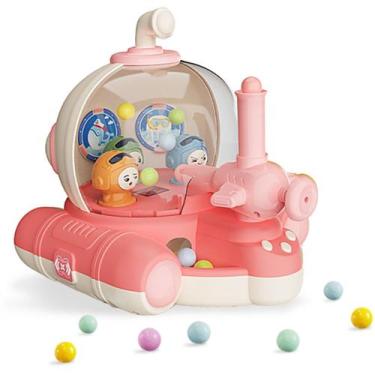 Imagem de Brinquedo Acerte o Alvo Lançador Submarino Rosa Bolas Coloridas Musica