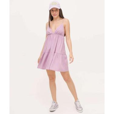 Imagem de Vestido Feminino Alças Finas Marisa-83029, Lilás, PP
