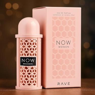 Imagem de Rave Now EDP de 100ml com - Perfume Arábe Original - Feminino + Borrifador recarregável.