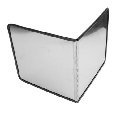 Imagem de Phefop Protetor Dobrável contra Respingos de Fogão, Aço Inoxidável, Protetor contra Respingos de óleo Antiaderente, Design Ajustável e Compacto para Uso na Cozinha (#12)