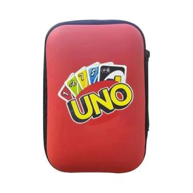Imagem de Estojo De Armazenamento Para Jogo De Cartas UNO Para Crianças Com Zípe