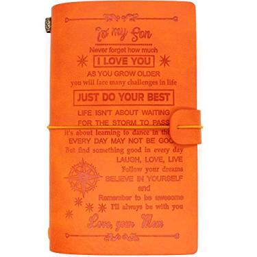 Imagem de Diário de couro – Presentes de pai para filha, aniversário, feriado, Natal, Ano Novo – 1 conjunto (06)