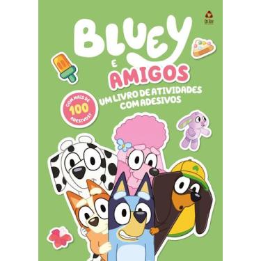 Imagem de Livro - Bluey e Amigos - Um livro de Atividades com Adesivos