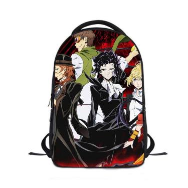 Imagem de Mochila escolar infantil Bungo Stray Dogs Oxford 24x12x30cm
