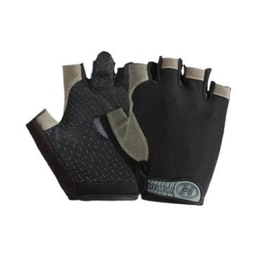 Imagem de Luvas De Academia Sem Dedos Para Homens E Mulheres, Antiderrapantes, R