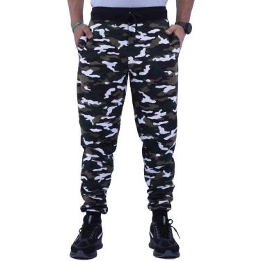 Imagem de Calça MXD Conceito Moletom Slim Camuflado Masculina-Masculino
