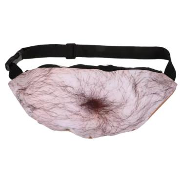 Imagem de Balacoo Pochete de barriga: pochete ajustável anti-roubo para homens e mulheres viagens - bolsa de cintura engraçada para troca de Natal