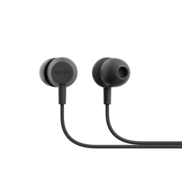 Imagem de Sudio Fones de ouvido V3 Essential com fio | Fones de ouvido intra-auriculares com cabo e conector USB-C | Cabo trançado resistente a emaranhados | Microfone embutido | Resistente à água IPX4 | Sem