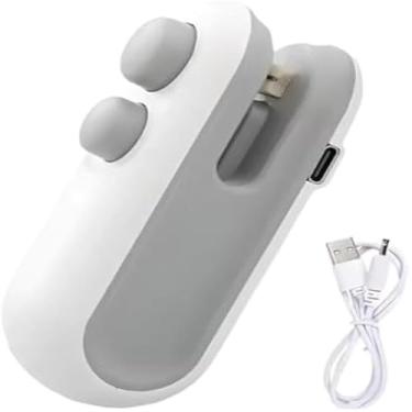 Imagem de Mini ferramenta portatil para selar embalagens plasticas, a vacuo, seladora, leve, eficiente, manual, nova.