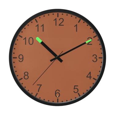 Imagem de ODAWA Relógio de parede de garagem Sienna Veja relógios de parede diurnos ou noturnos para cozinha, 30,5 cm