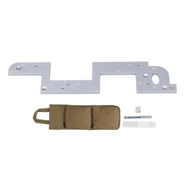 Imagem de Hilitand Modelo de Ranhura Em Forma de U Ferramenta de Caça -nó de de Canto Redondo Com Bit de Corte de Mancal Duplo para Projetos de Madeira Com 6 Mm de Espessura Com o Saco de