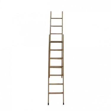 Imagem de Escada Madeira Eucalipto Alongável 2 Partes 11 Degraus - Volpato, Tama