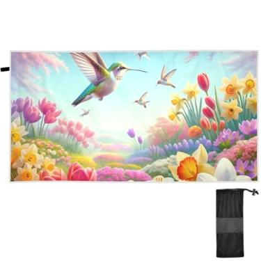 Imagem de TSENQUE Toalha de praia de viagem buldogue fofo para cães sem areia toalha de praia grande para adultos fofa secagem rápida leve praia piscina ioga acampamento presentes 152 x 76 centímetros