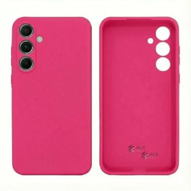 Imagem de Capa Capinha Premium Silicone Aveludado para Galaxy A54 5G Anti Impacto. (PINK)