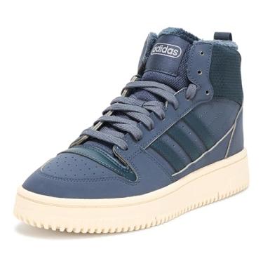 Imagem de Adidas Tênis feminino Break Start Mid Top Winterized Basketball, preto/cinza/branco, 38 BR