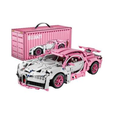 Imagem de Blocos De Montar De Carro Esportivo De Corrida, Veículo De Velocidade 