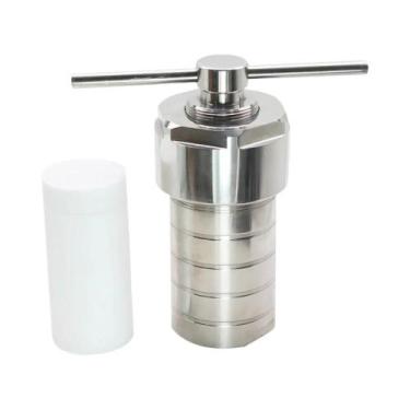 Imagem de Chaleira hidrotérmica de vaso reator de autoclave com câmara de PTFE s