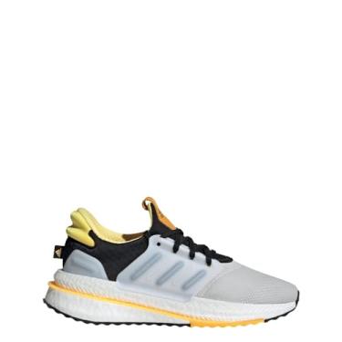 Imagem de adidas Tênis masculino X_PLR Boost, Preto/Preto/Spark, 45