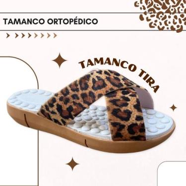 Imagem de Sandalia  Slide Feminino Uniflex para Esporão Confortavel Chinelo Rast