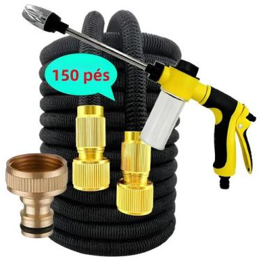 Imagem de Mangueira Mágica Expansível 2025 Alta Pressão 7 Funções De Pulverizaçã