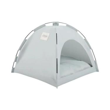 Imagem de Cama Tenda Removível De Lona Para Pets, Casa Semi-fechada Para Gatos, 