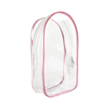 Imagem de Caixa Organizadora Transparente Colorida Labubu Com Chaveiro Para Exib